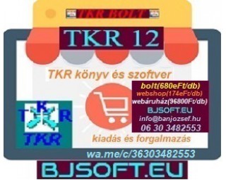 TKR Cég-eBook saját Rendelés / 3 Hét 094001047114